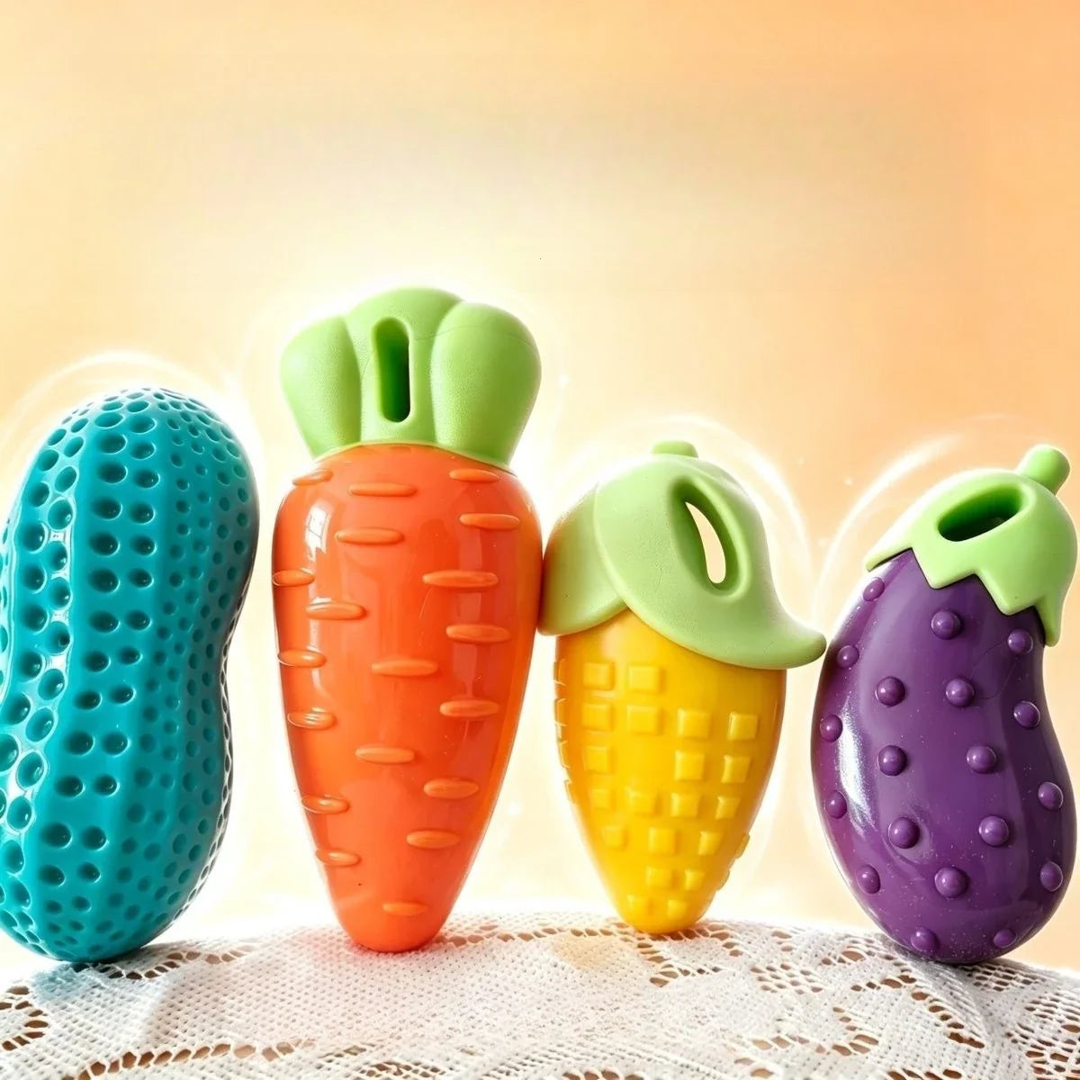 Dog toy with sound and chewing functionTPR - MyPetDollar.com