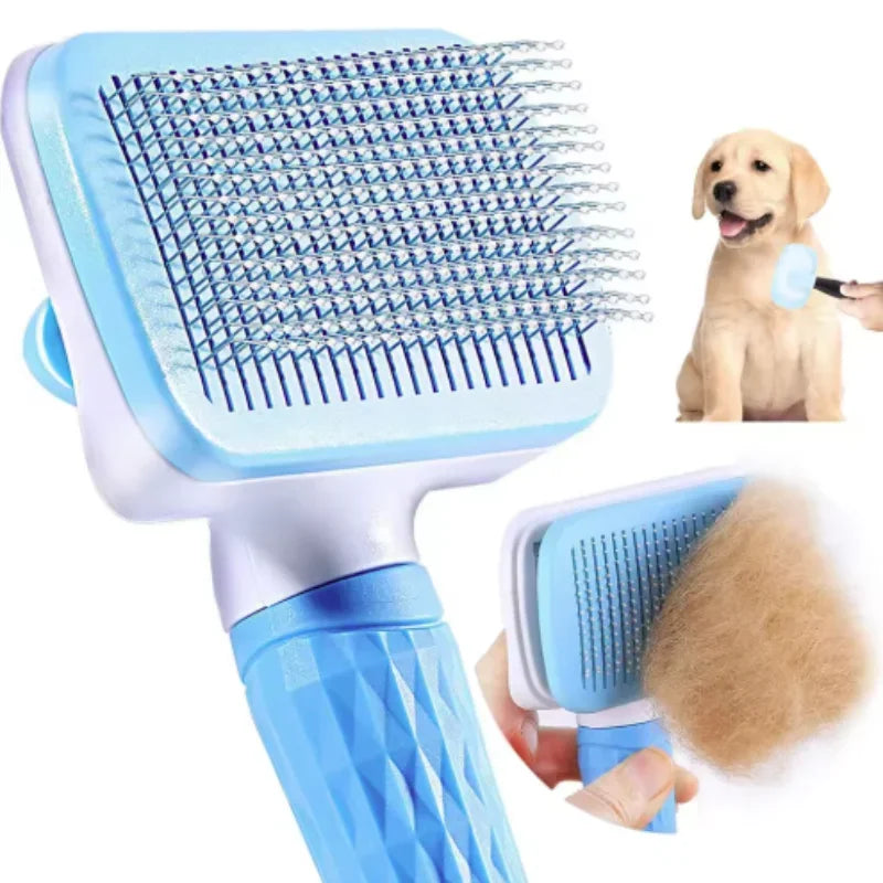 Long Hair Dog Cat Shedding Brush - MyPetDollar.com