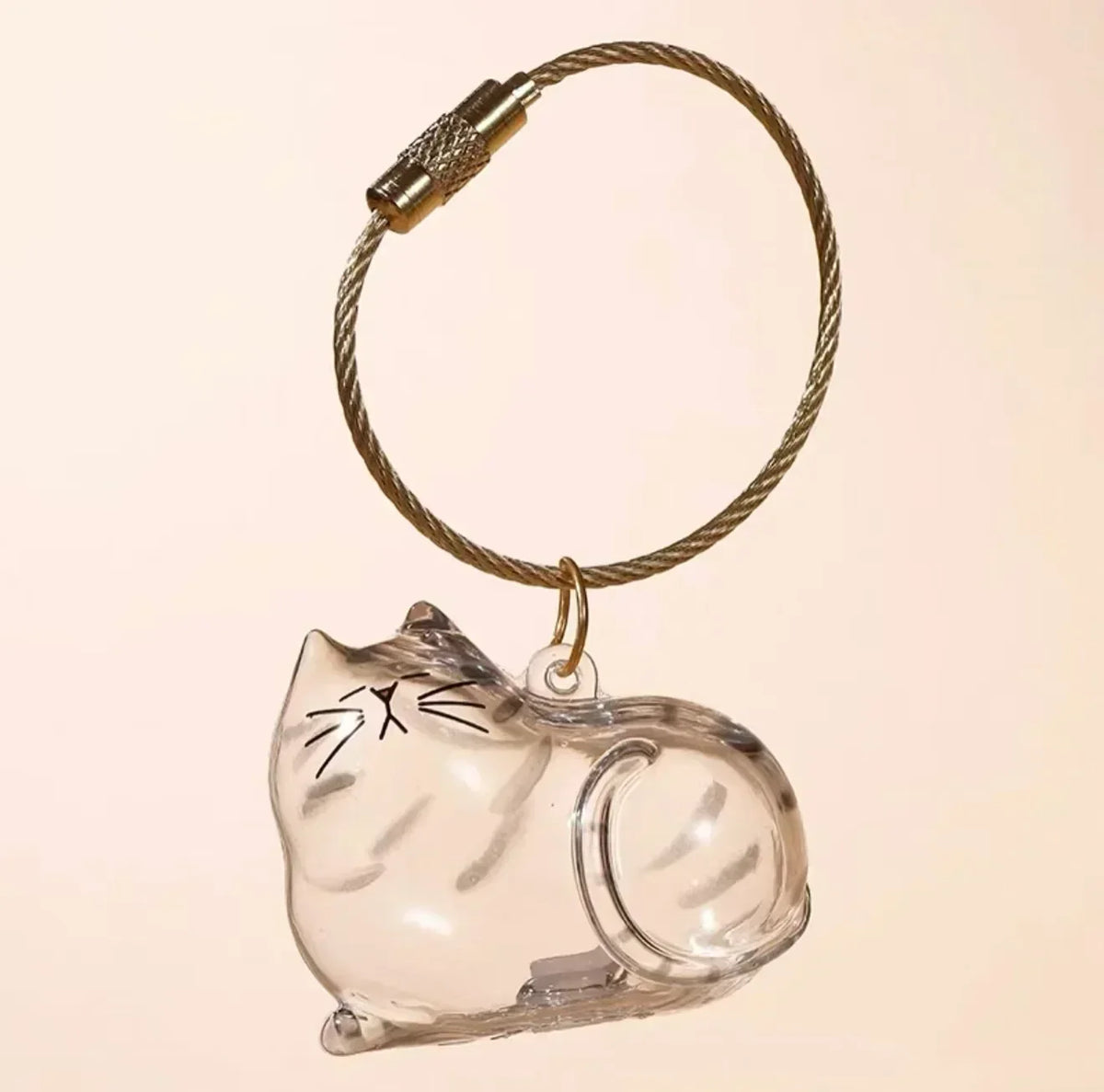 Cute Transparent Cat Fur Display Capsule Toy - MyPetDollar.com