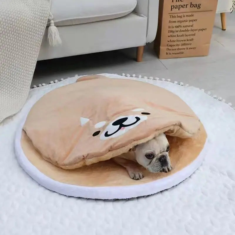 Lovely Warm Dog Bed Pet Basket Cat Home