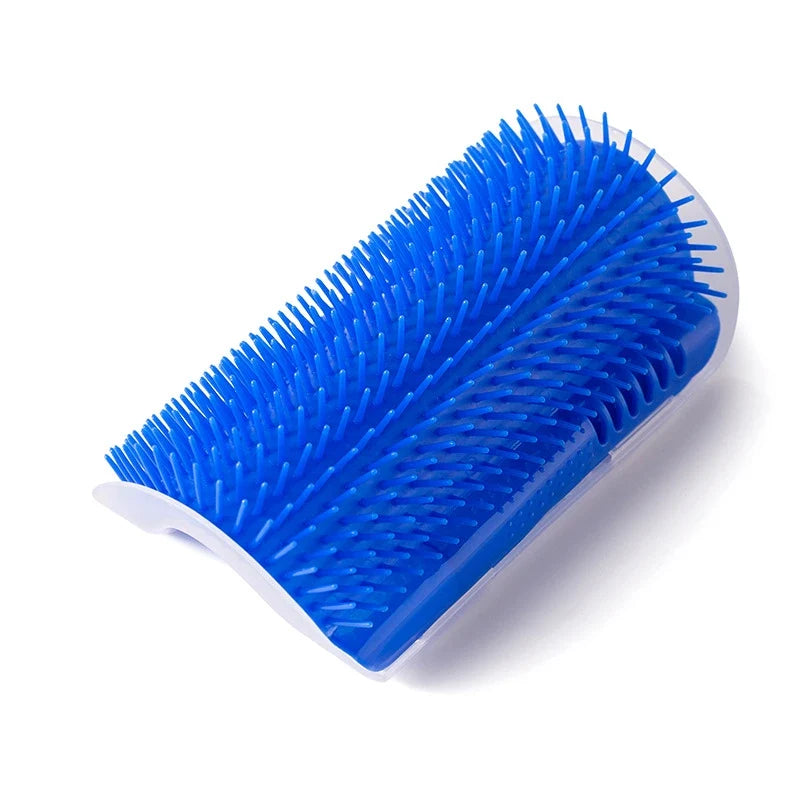 Cat Self Groomer Wall Corner Grooming Brush