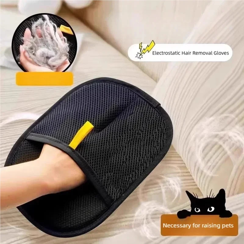 Portable Washable Pet Hair Remover Gloves - MyPetDollar.com