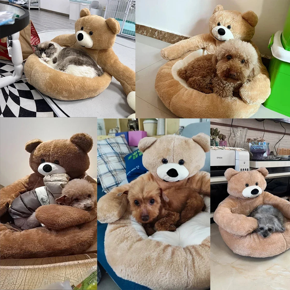 Dog Sofa Bed Fluffy Accessories Large Pet - MyPetDollar.com