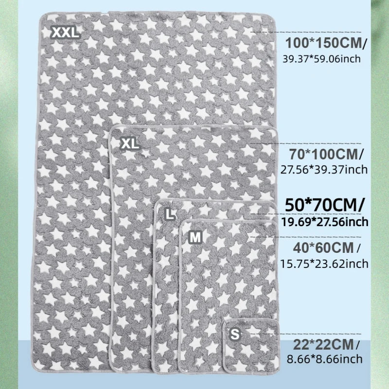Pet Blankets Soft Fluffy Washable Dog Sleep - MyPetDollar.com