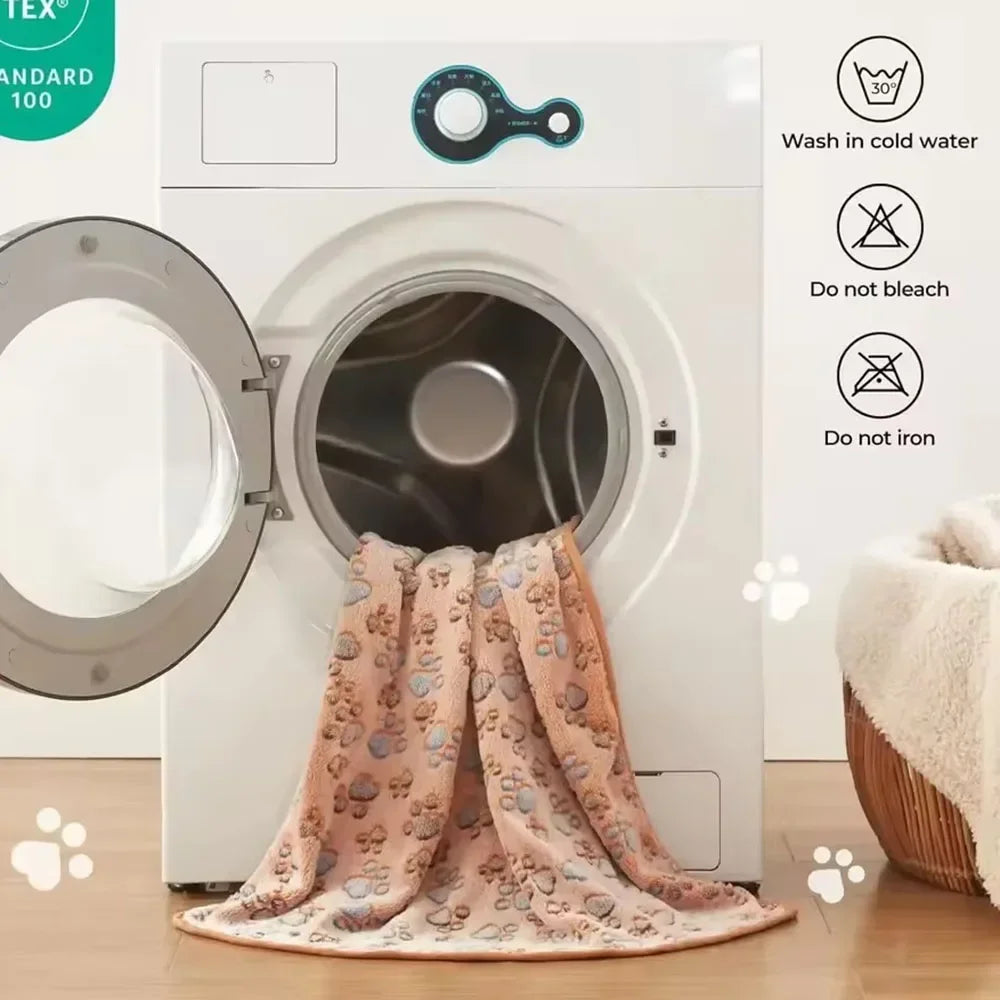 Dog Blanket Washable Fuzzy Soft Pet Mat - MyPetDollar.com