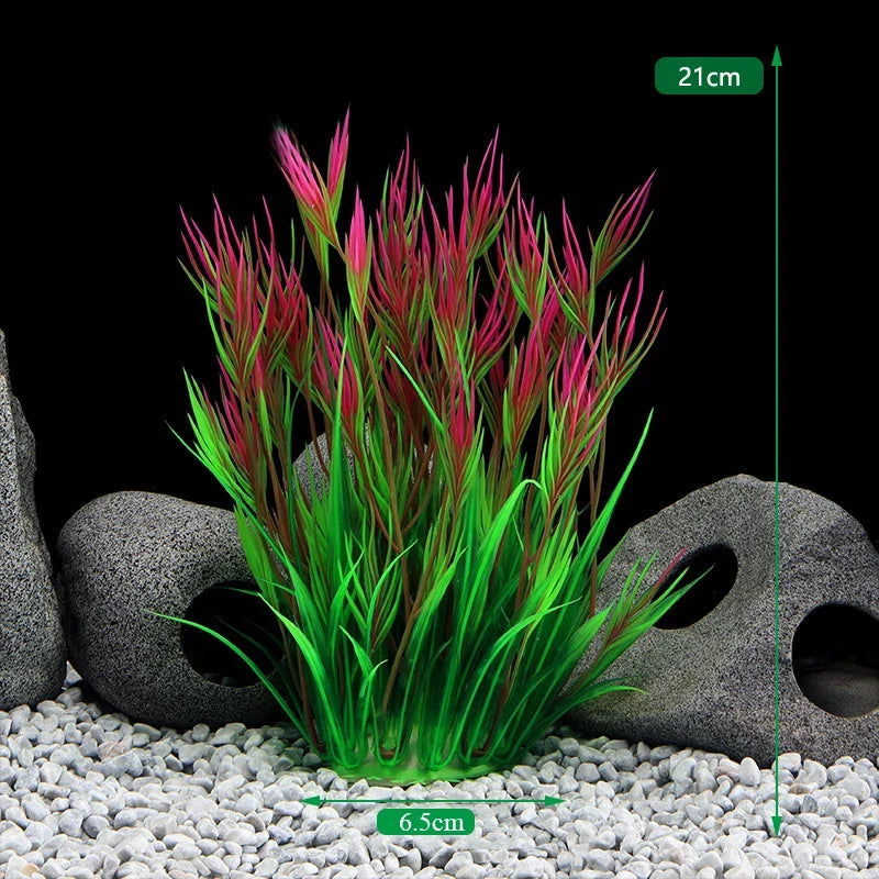 Artificial Aquarium Decor Plants Plastic - MyPetDollar.com