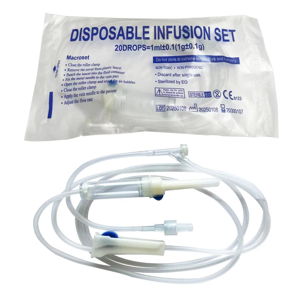 75pcs Disposable Animal Infusion Set Screw - MyPetDollar.com