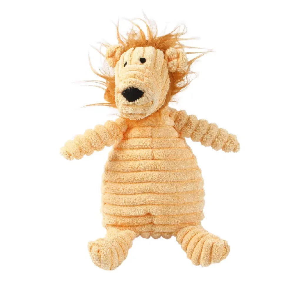 Dog Molar Toy Vent Training Corduroy Monkey Pig Voice Plush