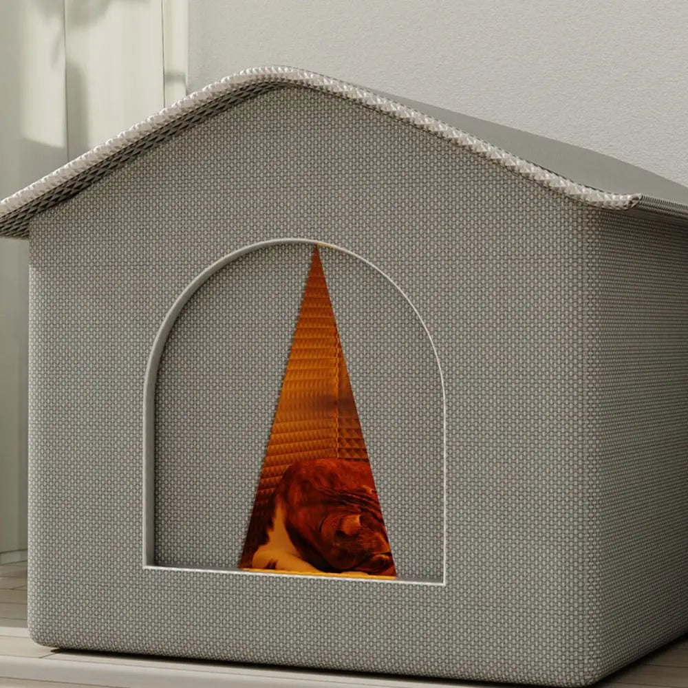 Portable Waterproof Insulated Cat House - MyPetDollar.com