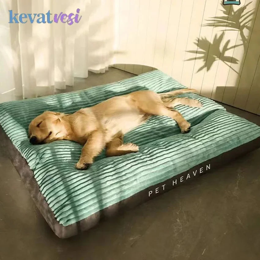 Corduroy Pet Dog Bed Winter Warm Dog - MyPetDollar.com