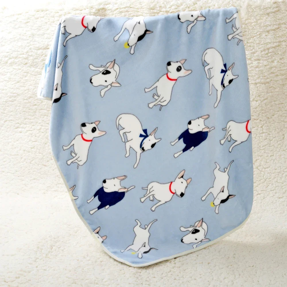 Soft Fleece French Bulldog Blankets - MyPetDollar.com