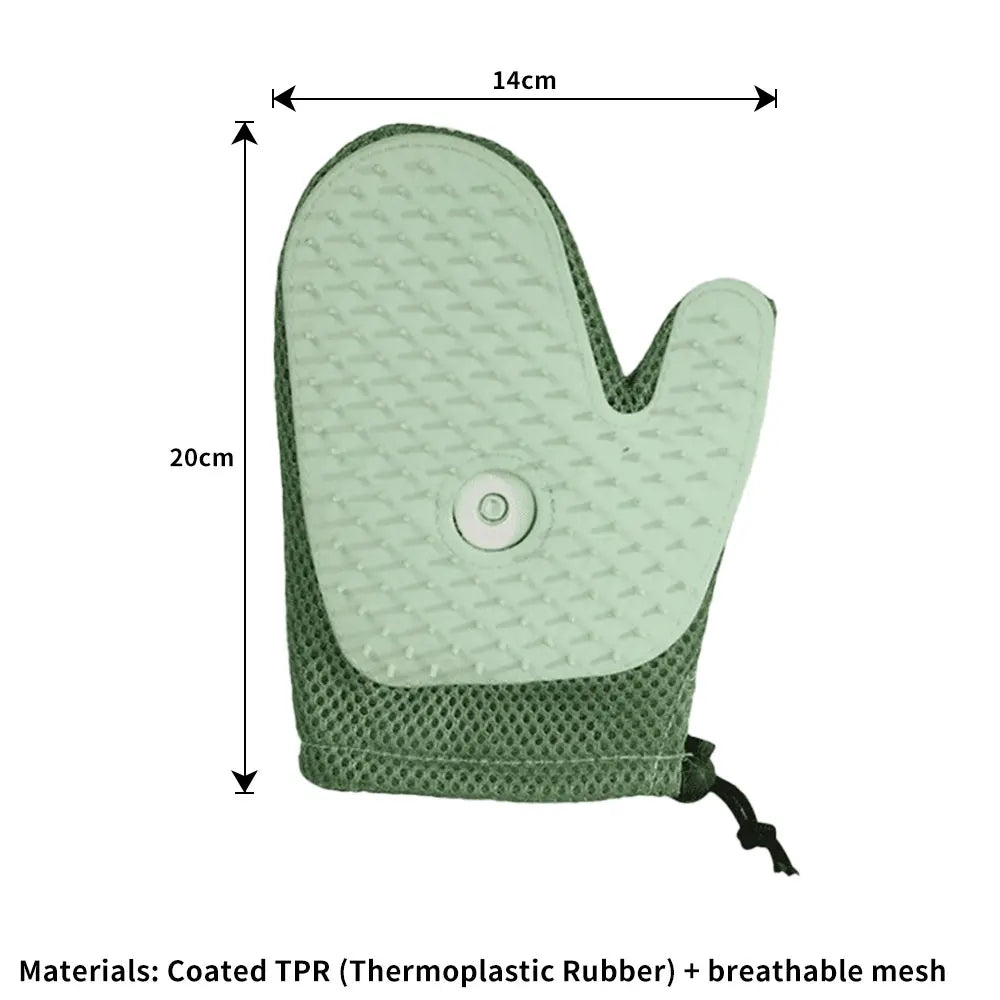 Pet Grooming Gloves Steam Massage Brush