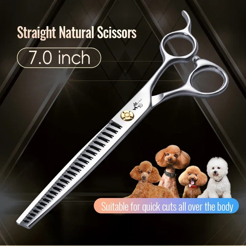 Fenice 7 7.5 Inch Vg10 Steel 3D Gradient Traceless Dog – 7 Colors