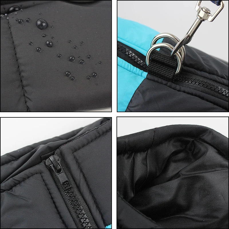 Big Dog Clothes Winter Warm Pet Vest Jacket - MyPetDollar.com