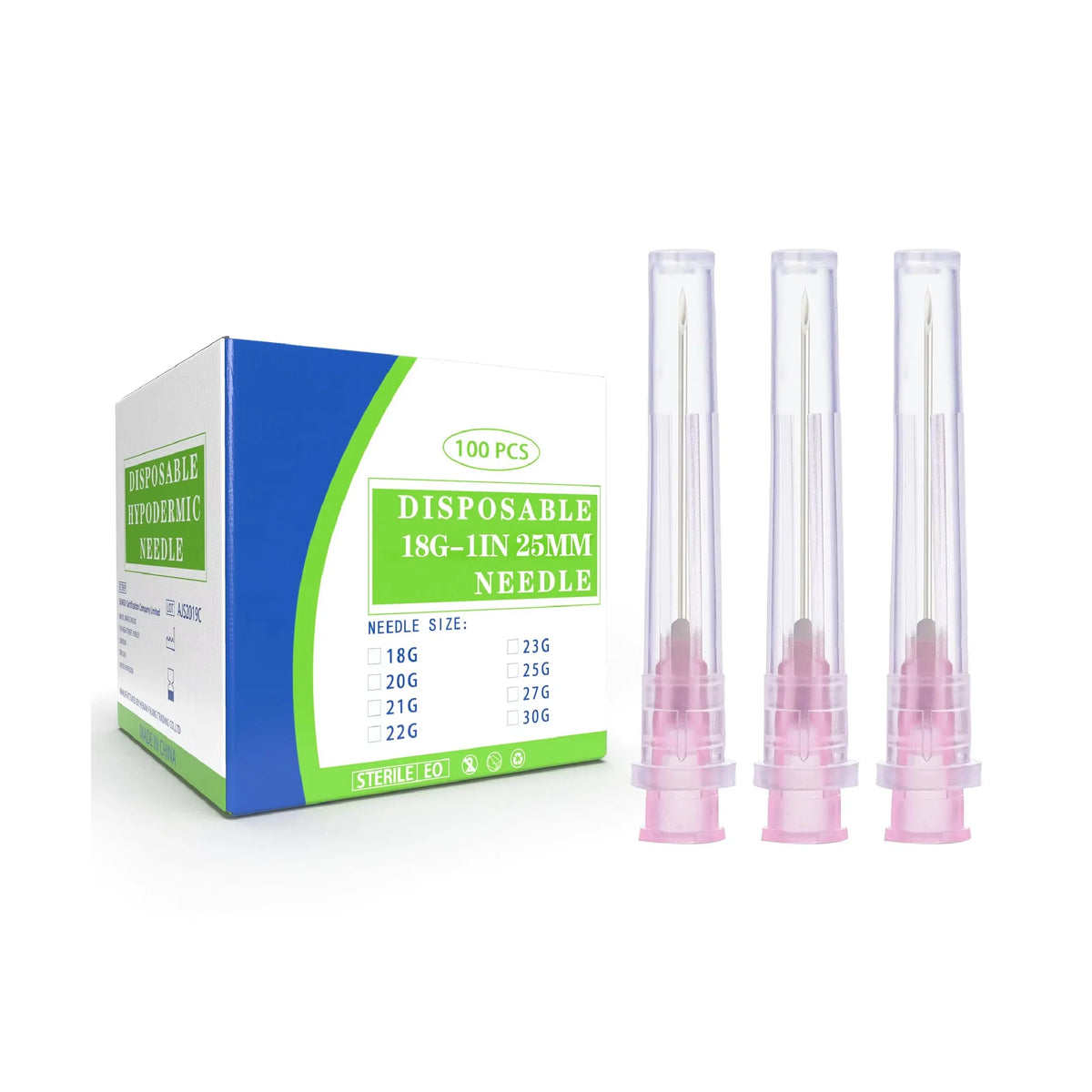 100pcs/box 18G-27G Disposable Sterile - MyPetDollar.com