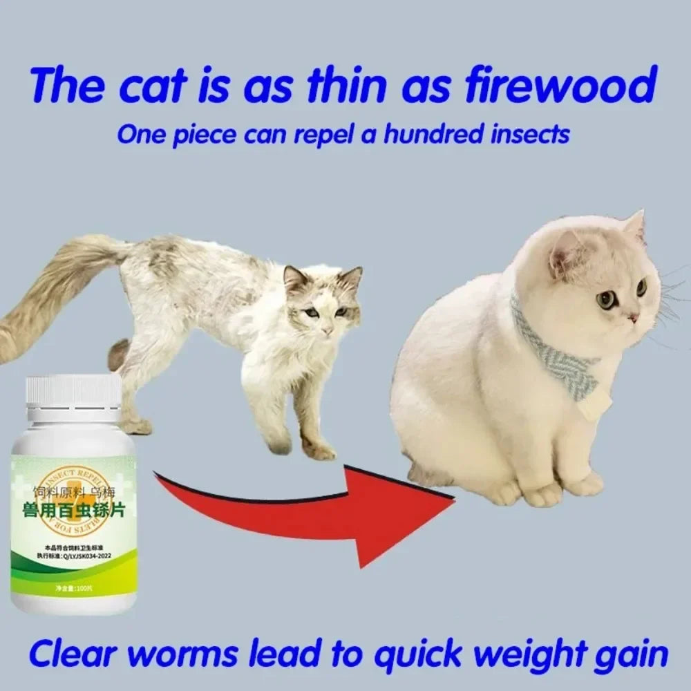 100 Tablets Dewormer for Poultry Livestock - MyPetDollar.com