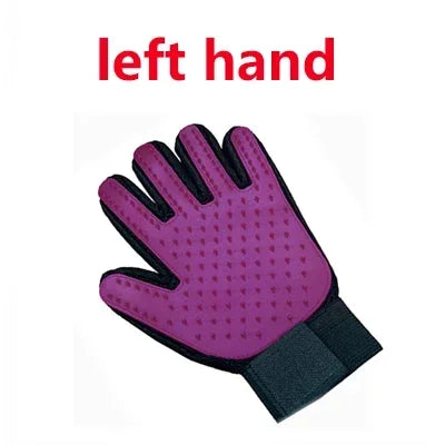Cat Grooming Glove for Wool Pet Hair Deshedding Brush