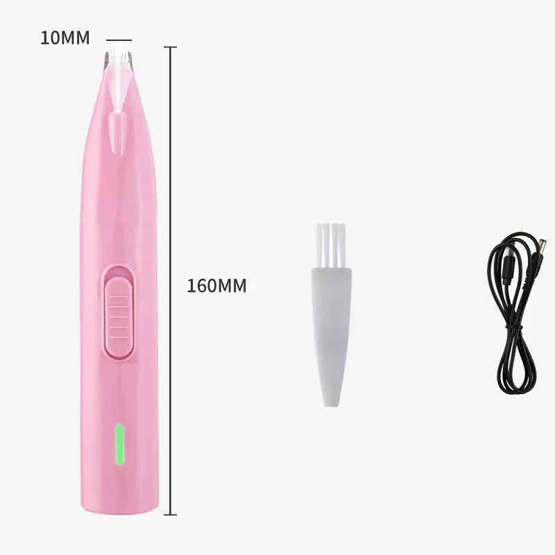 Dog Hair Trimmer Electric Cutter Professional Pet Foot – 5 Colors