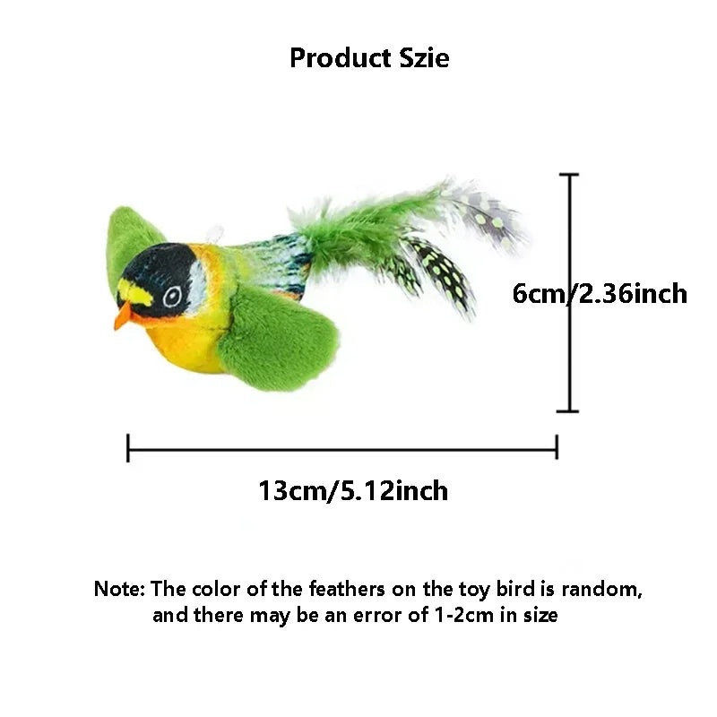 Pet Toy Cat Plush Toy Emulates the Sound - MyPetDollar.com