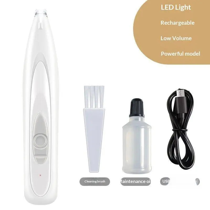 Pet Electric Hair Clipper Silent Cat & Dog Shaver – Cat Grooming Brushes & Combs
