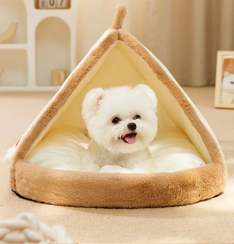 Winter Warm Dog Bed Soft Cozy Pet Sleeping - MyPetDollar.com