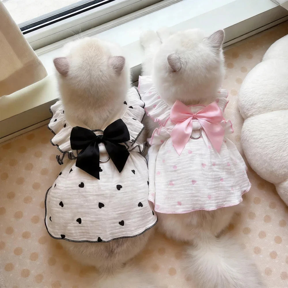 Cat Summer Dress Anti Shedding Thin Pet - MyPetDollar.com