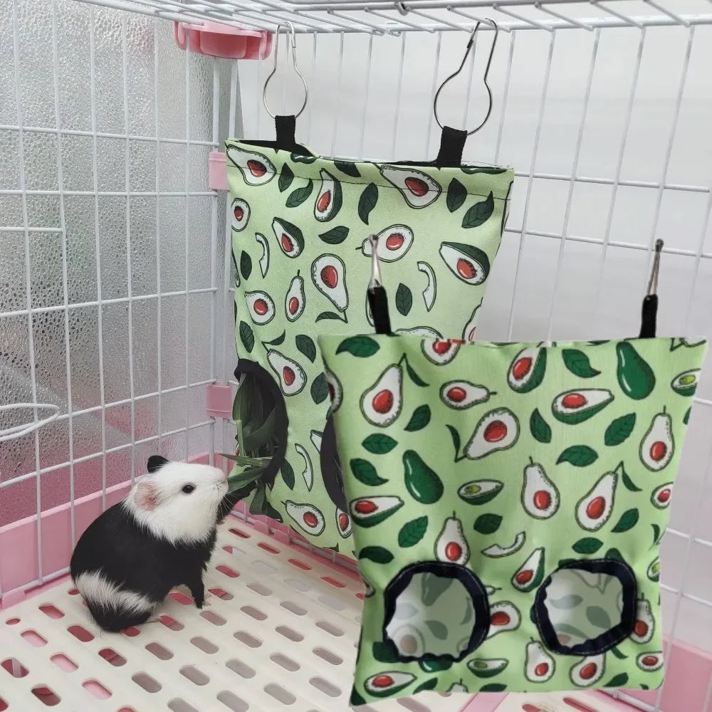 Rabbit Hay Feeder Bag Oxford Fabric Guinea - MyPetDollar.com