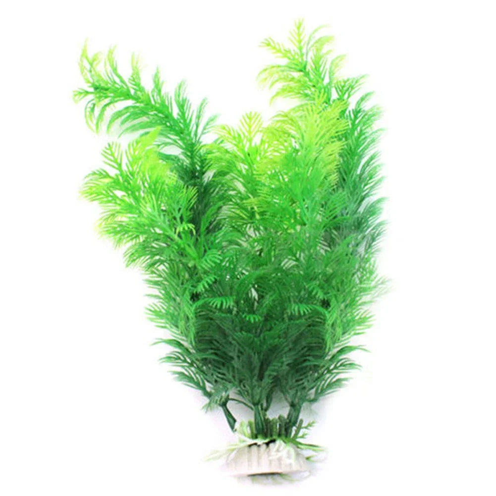 10-30cm Artificial Aquarium Plant Decoration – 9 Colors