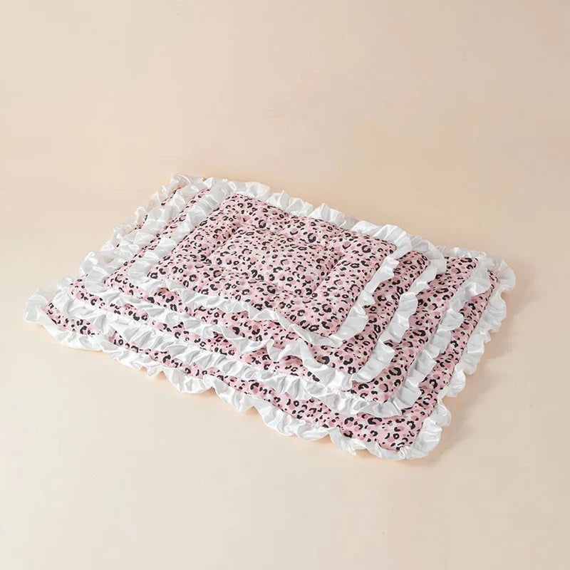 S~XL Pet Soft Mattress Lace Ice Cushion - MyPetDollar.com