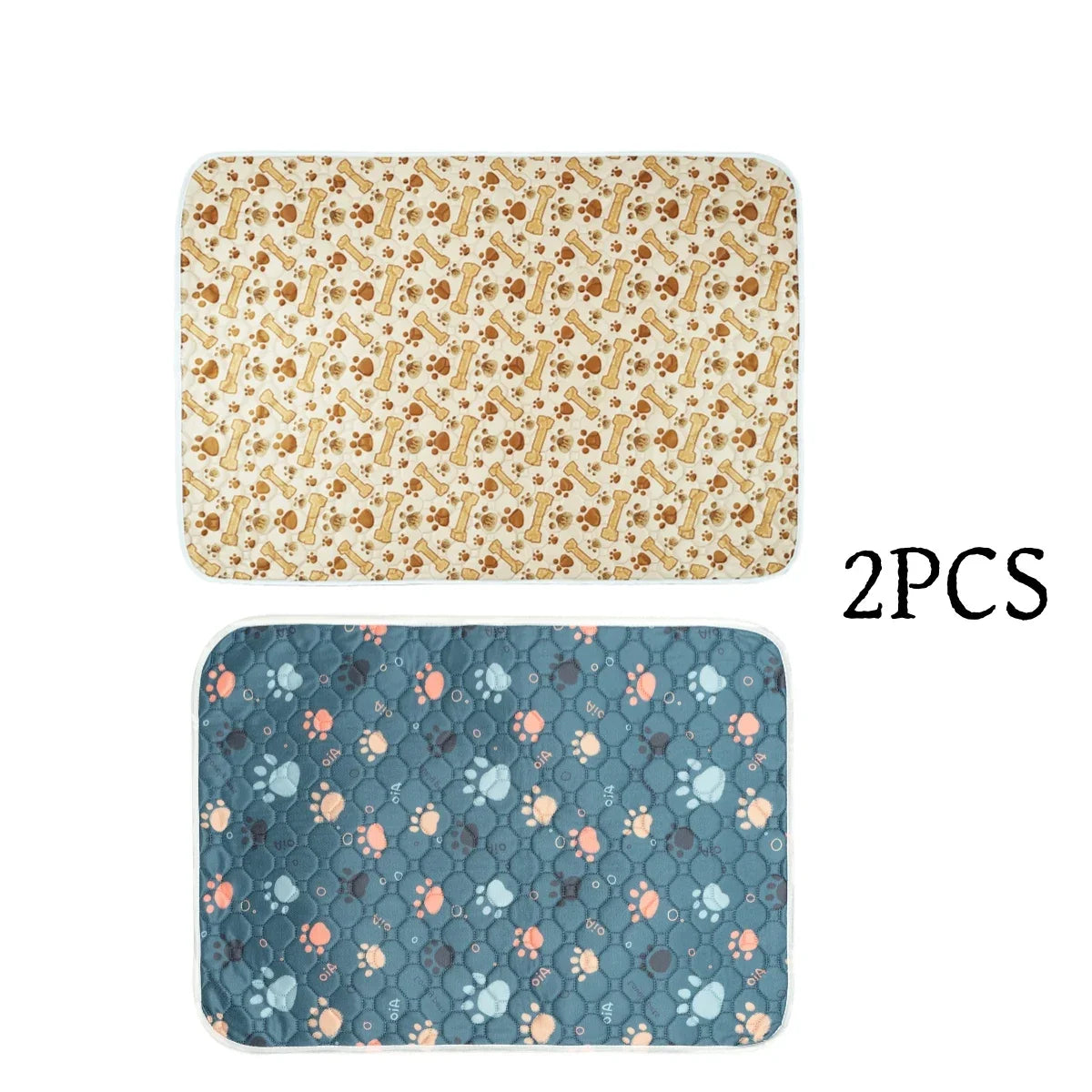 2pcs Cute Waterproof Pet Pee Pad Washable - MyPetDollar.com