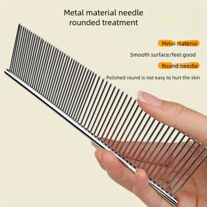 Stainless Steel Dog Cat Dematting Comb, - MyPetDollar.com