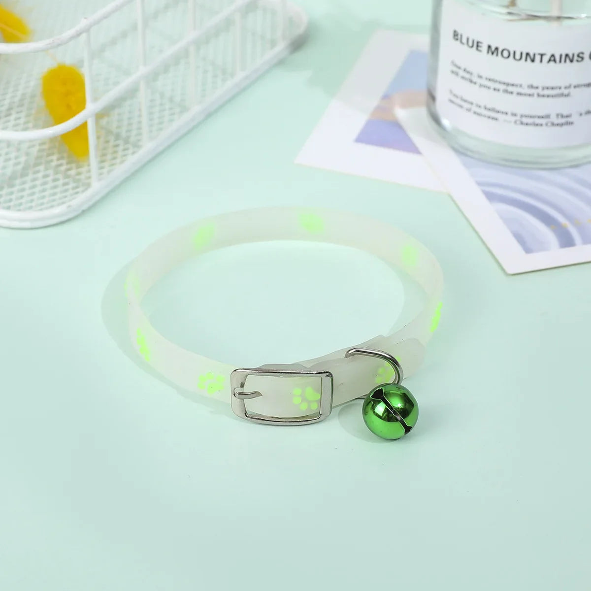 Luminous Cat Necklace Glowing Small Dog Collar