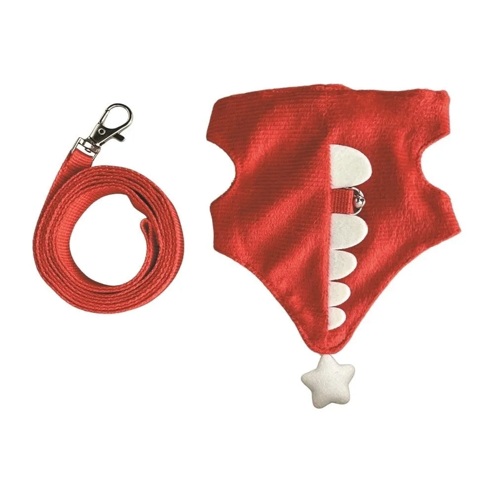 Cute Cartoon Ferret Vest Harness – Small Pet Supplies