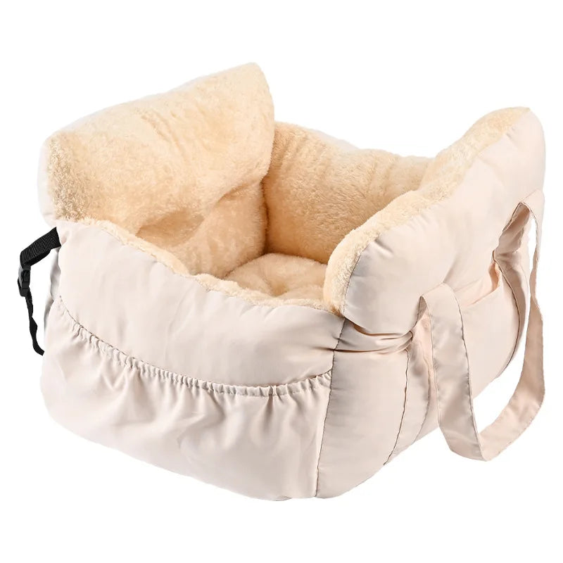 Dog Car Seat with Safety Belt - Non-Slip Pet - MyPetDollar.com