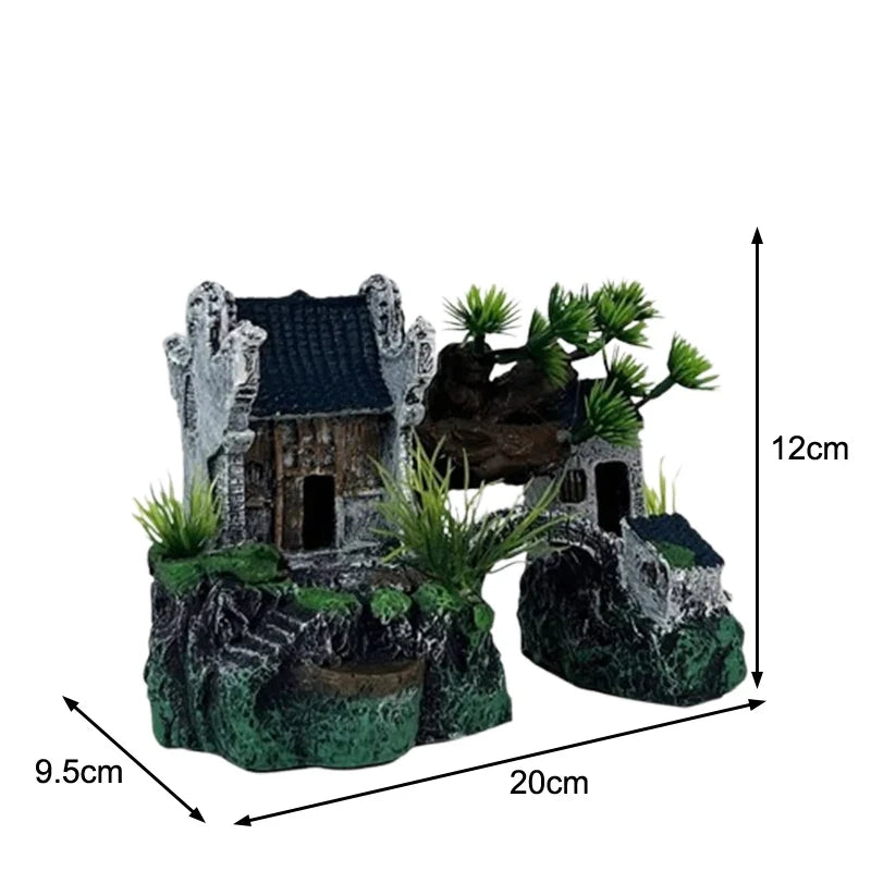 Resin Simulation Decora Fish Tank Ornament – Aquarium Supplies