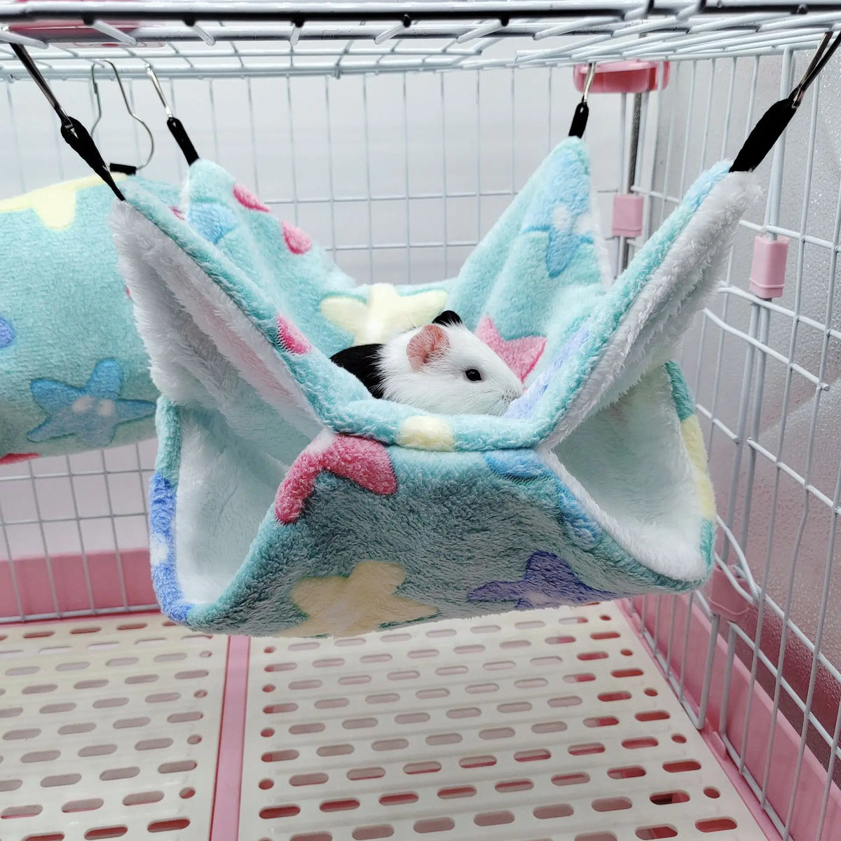 34 34cmGuinea Pig Rat Hammock Guinea Hamster Ferret Hanging – 6 Colors