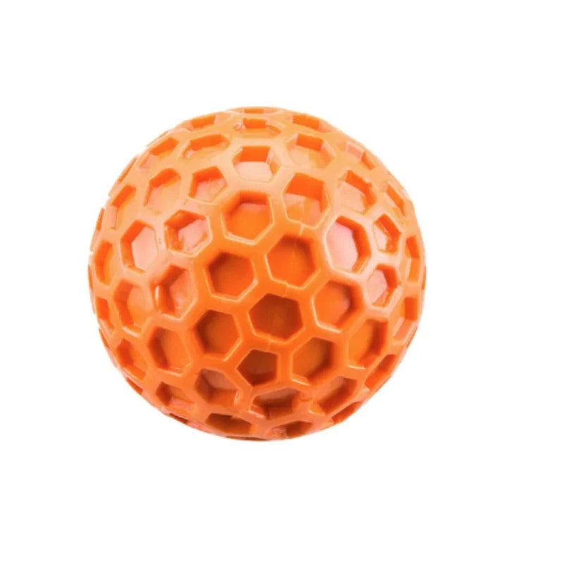 Dog Toys Bite Resistant Interactive Throwing Sound Honeycomb – 4 Colors