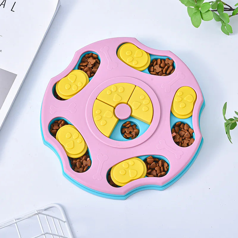 Non-Slip Dog Puzzle Toys Slow Feeder Interactive Increase Iq Food