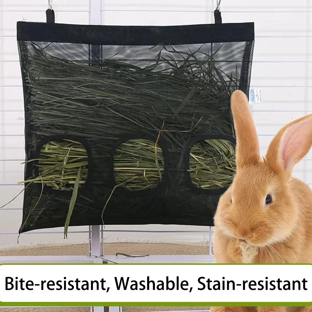 Transparent Small Animals Hay Feeder Bag for - MyPetDollar.com
