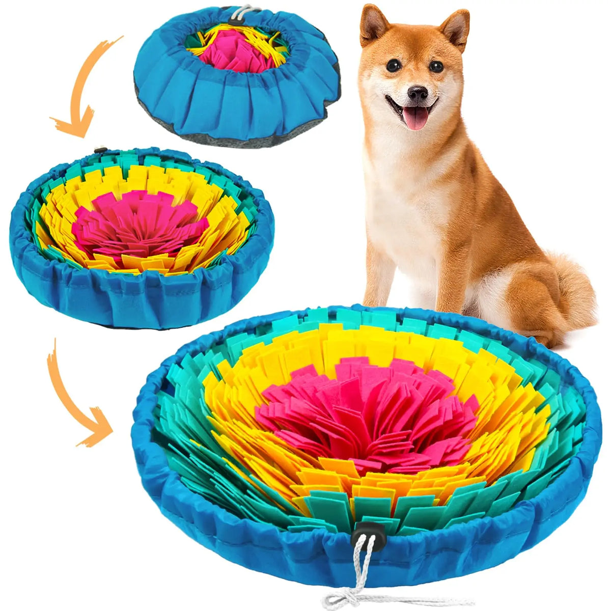 Vivifying Snuffle Mat for Dogs, Adjustable - MyPetDollar.com