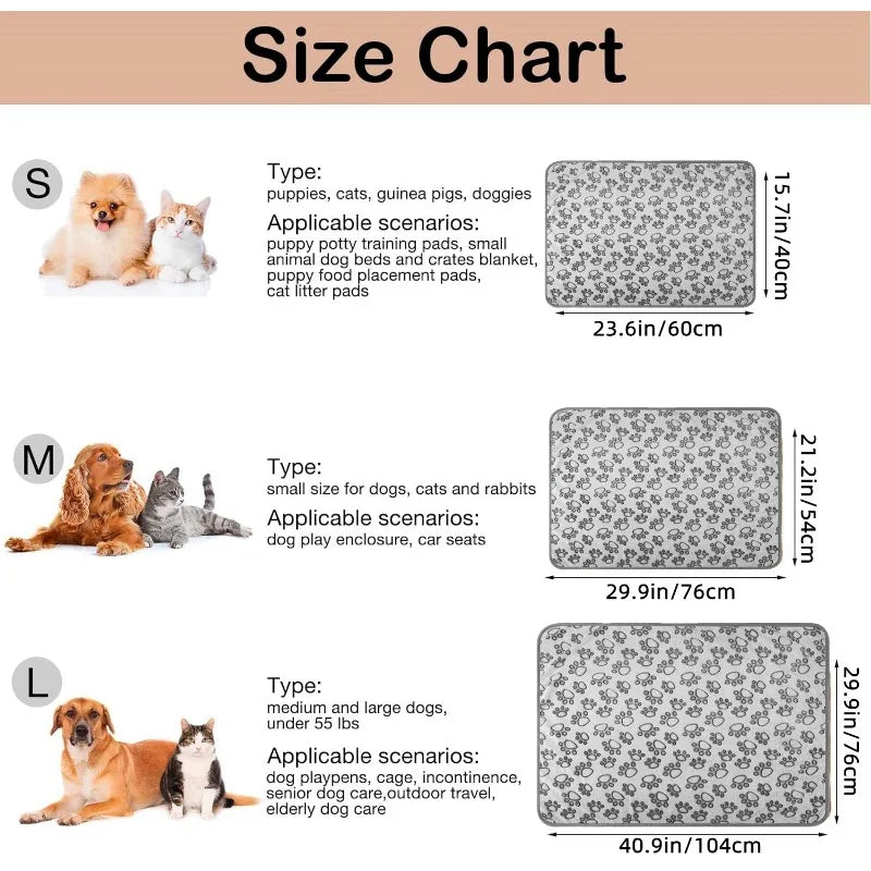 Dog Bed Mat Blanket Soft Fluffy Pet Sleeping - MyPetDollar.com