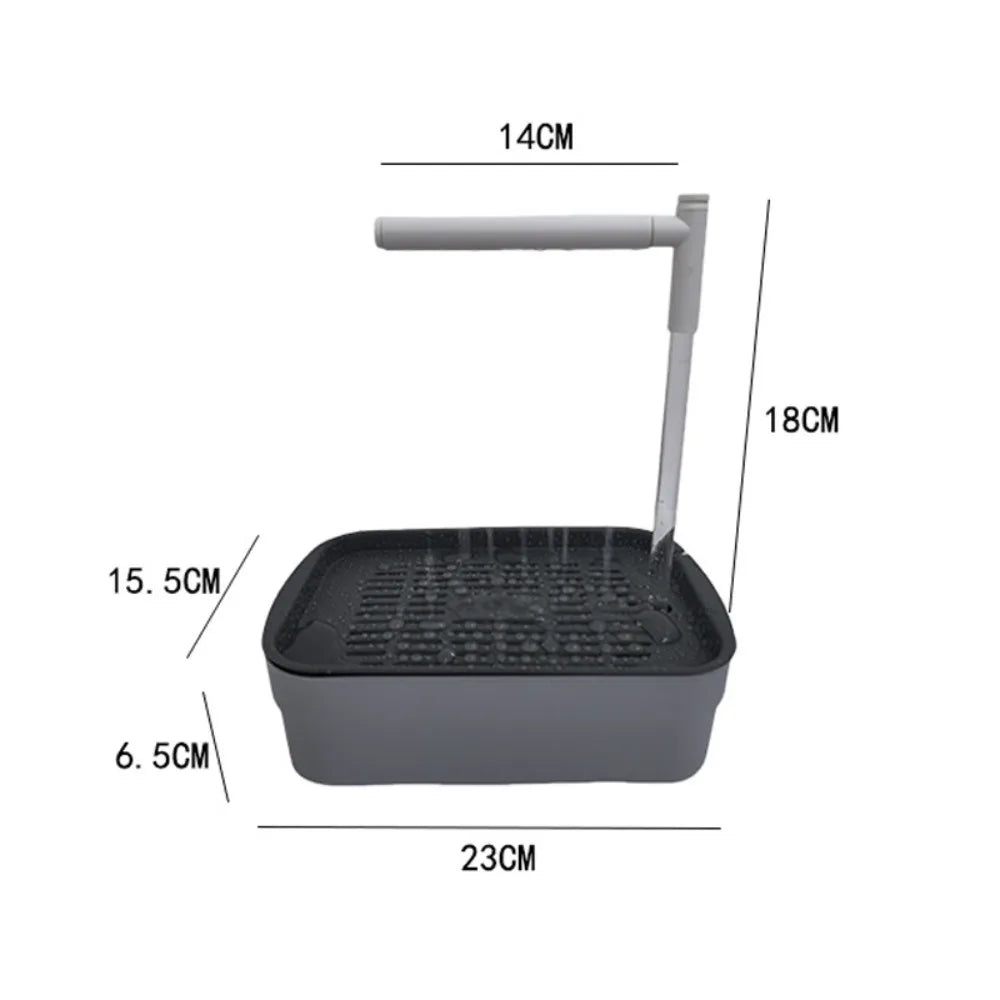 Professional Automatic Parrot Bird Bath Tub USB Electric Pet – 2 Colors