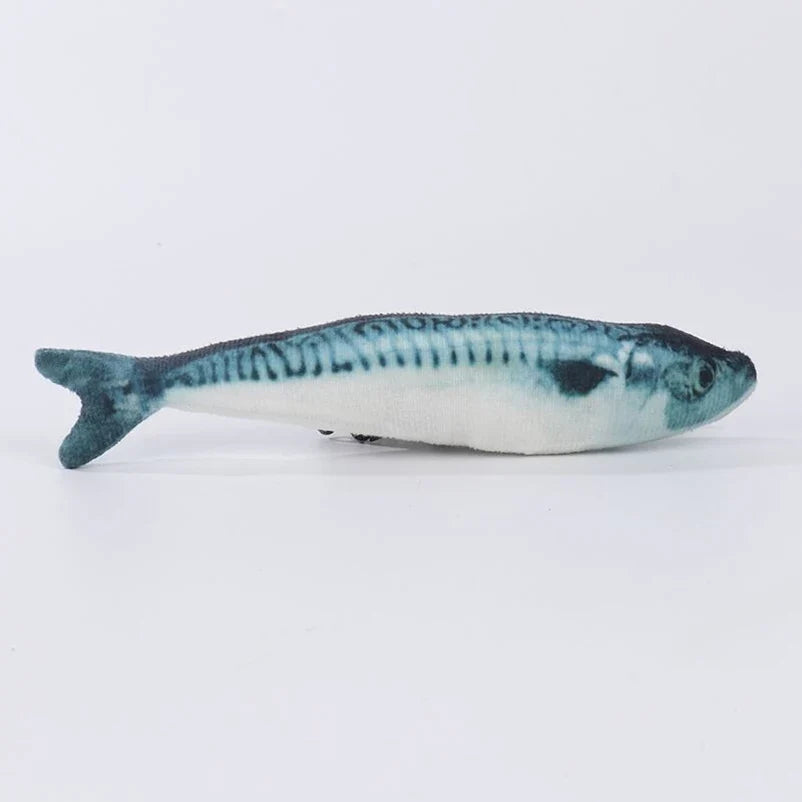 Of Cat-teasing Toys Simulation Fish Cat Chew Plush