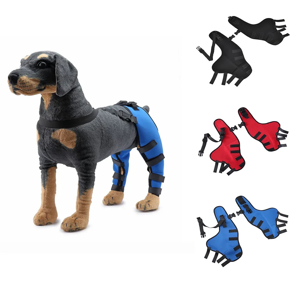 Pet Puppy Knee Pads Dog Back Leg Braces for - MyPetDollar.com