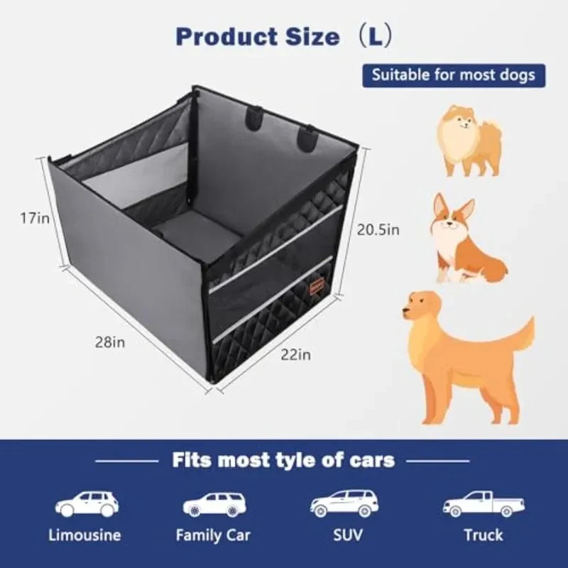 Waterproof Dog Car Seat Hammock for Medium - MyPetDollar.com
