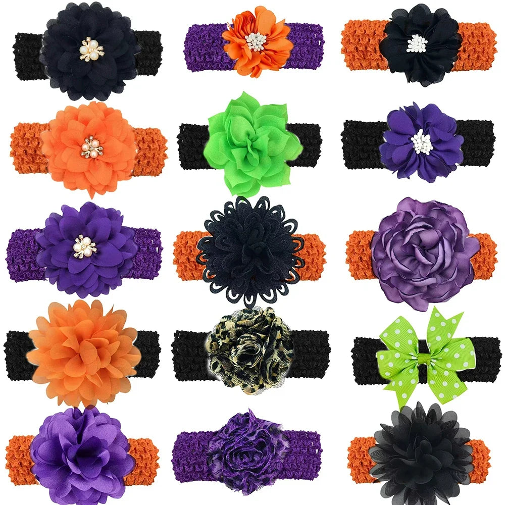 Pet Grooming Dog Bowtie Halloween Pumpkin Necktie – 8 Colors