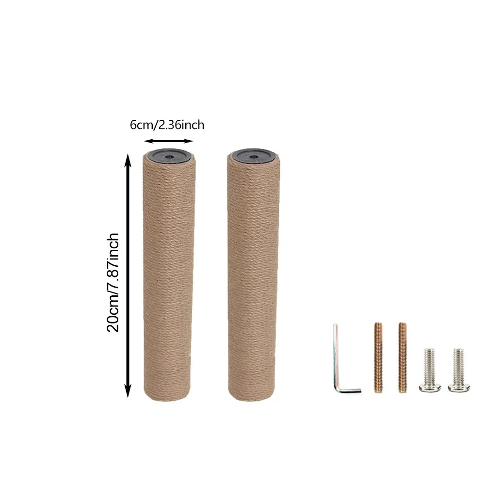 Cat Scratch Pole, DIY Accessories for Climbing Frame Suitable – 4 Colors
