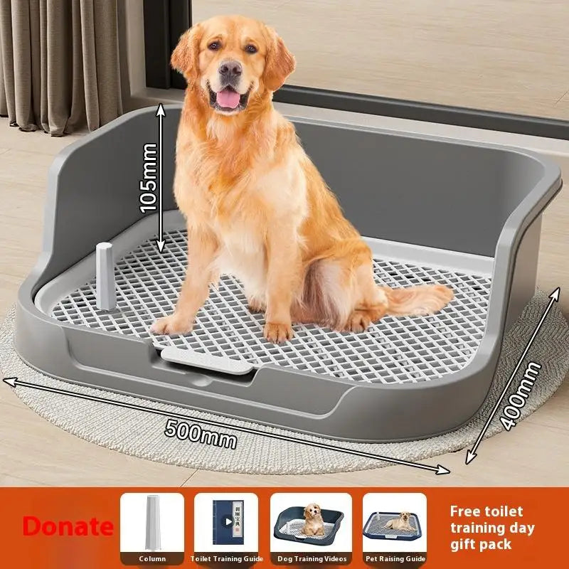 Dog Potty Training Toilet, Plastic Pee Pad