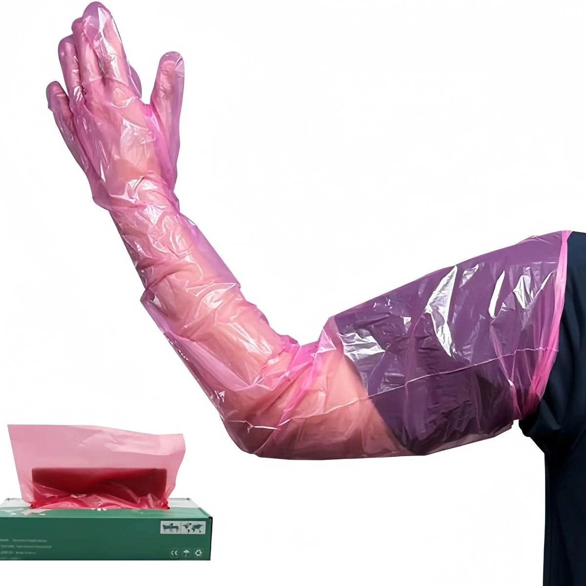 Durable Disposable Soft Plastic Vet Gloves – Livestock Health & Vet Tools