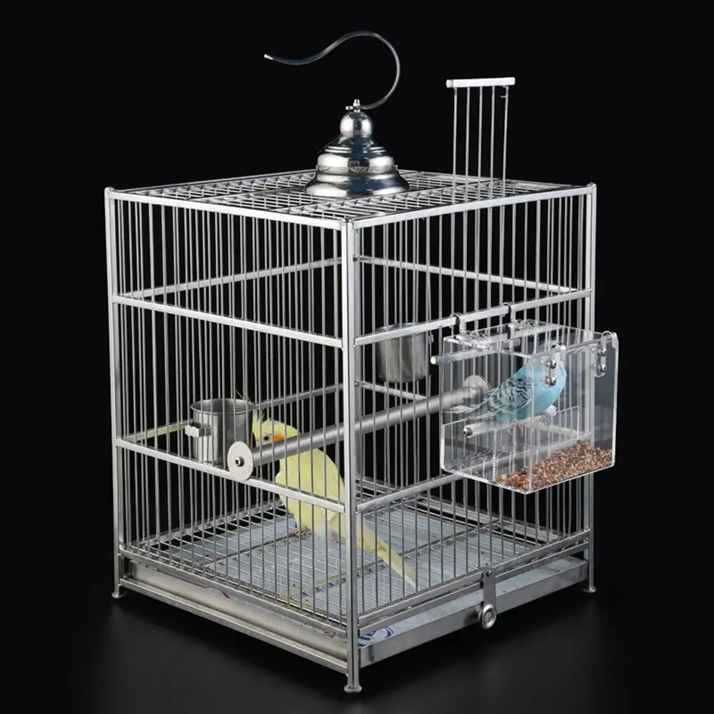 Practical Transparent Bird Automatic Feeder - MyPetDollar.com